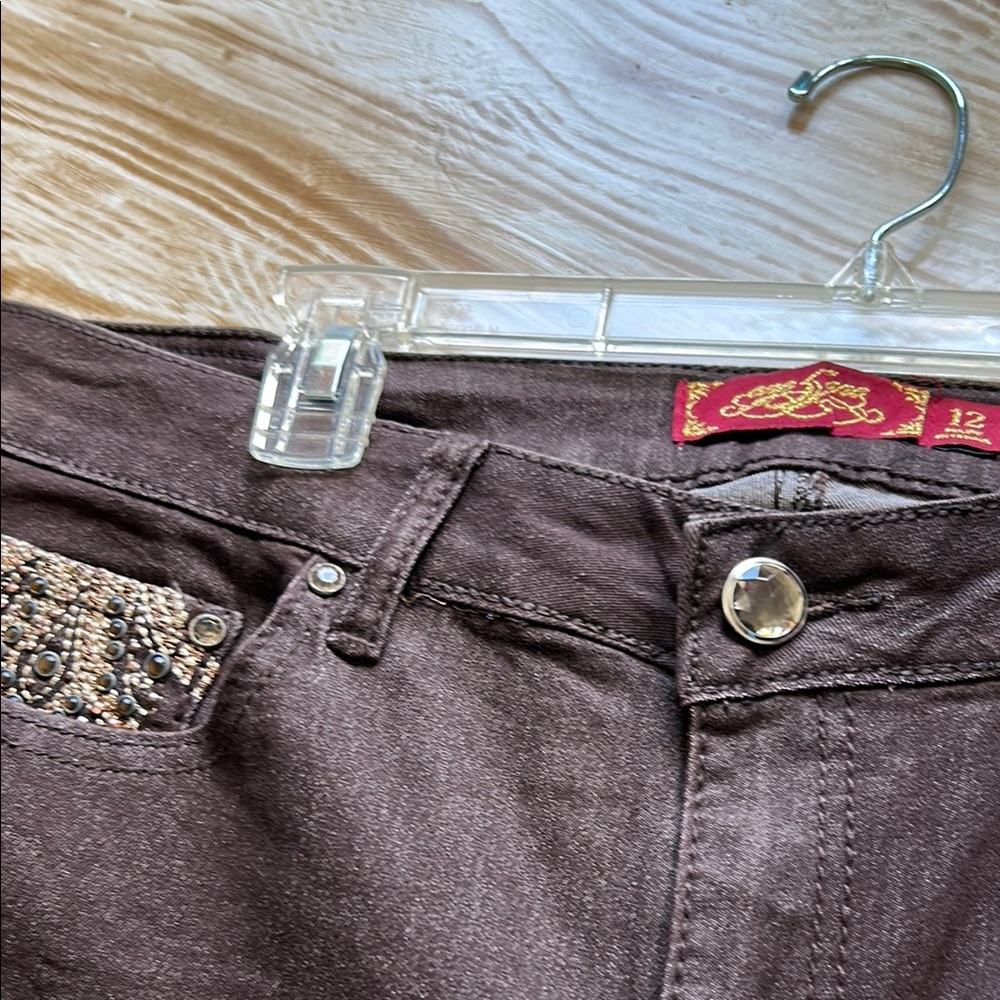 One 5 One Brown Jeans with Distressed Look and Classic Cut. ONE ON ONE , jeans .
